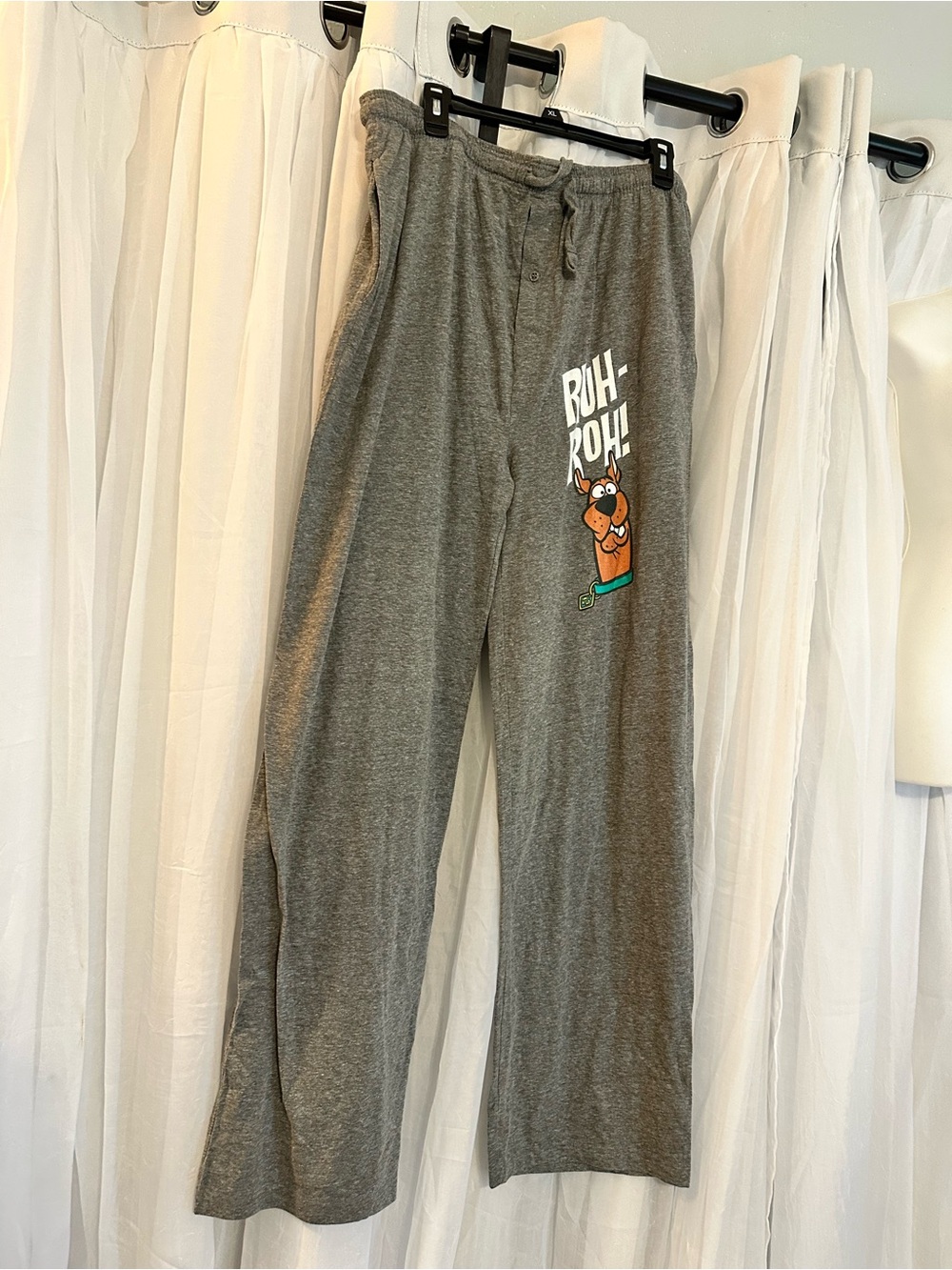 Scooby Doo Men’s Gray Scooby-Doo Lounge Pants Nwot View 3